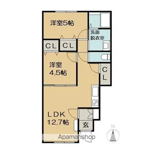 LEGAROⅠ【1階】の間取り