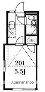 マ・シャンブル【2階】の間取り