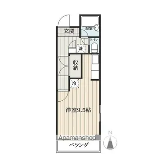 山形県山形市旅篭町1丁目【アパート】の間取り