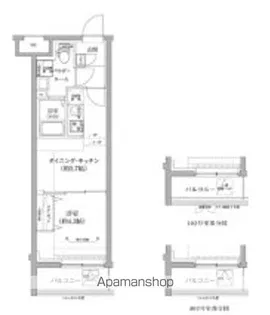 RELUXIA中野江古田【4階】の間取り