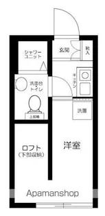 トモイエレジデンス中野【102号室】の間取り