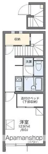 レオネクストイーストリバー【2階】の間取り