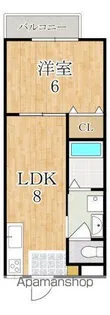 暁マンション【2階】の間取り