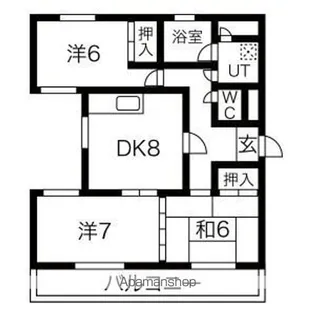 明和ビル【2階】の間取り