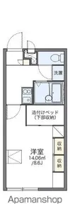 レオパレス白山【1階】の間取り