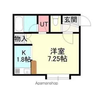 GOOD平岸【301号室】の間取り