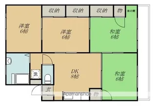 幸町菅原マンション【3階】の間取り