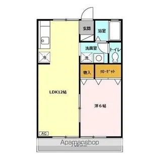 アーバンライフ ⅡⅢ【1階】の間取り