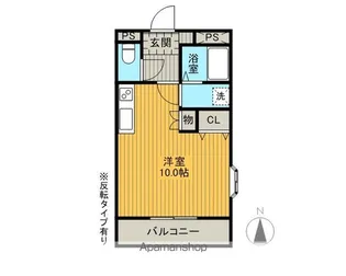 ヴォールYS【2階】の間取り