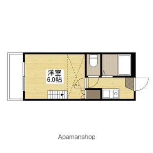 ユーハイム緑井A棟【2階】の間取り