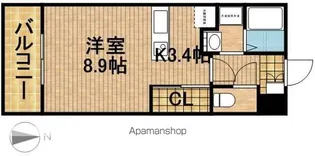 リバティ【1階】の間取り