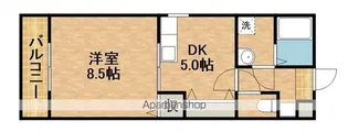 ラ・ルーチェ星【3階】の間取り