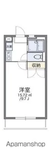 レオパレスクール【2階】の間取り