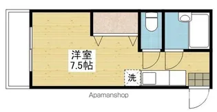アルト清水町【202.号室】の間取り