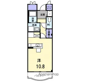 ファインロイテⅡ【2階】の間取り