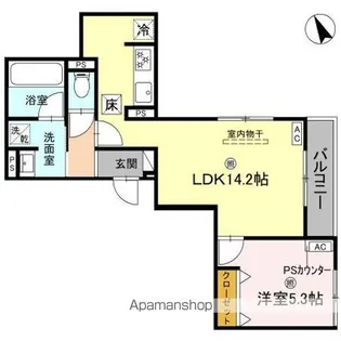 Chainon【1階】の間取り