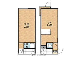 サンテラス文京台 壱番館【104号室】の間取り
