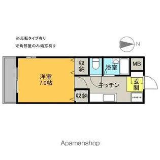 青悠荘【1階】の間取り