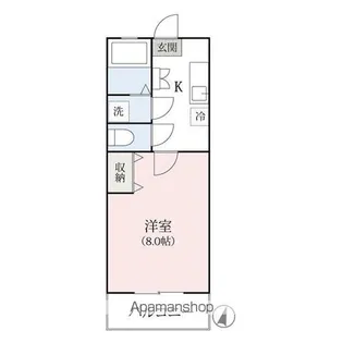 アンジュ【1階】の間取り