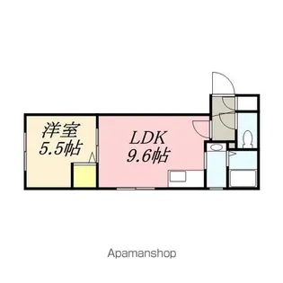 ウィングキャッスル【2階】の間取り