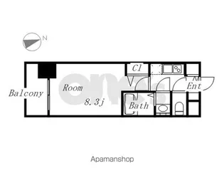 プレサンス上前津グレース(プレサンスカミマエヅグレース)【4階】の間取り