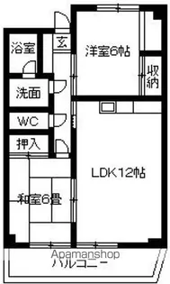 第2春日ハイツ【505号室】の間取り