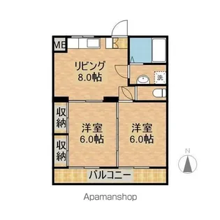 ゆとり90【303号室】の間取り