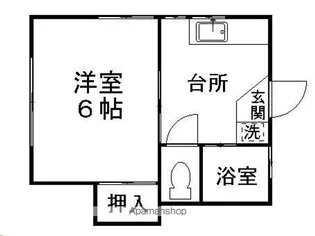 メイ・トランス【205号室】の間取り