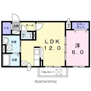 ウインレジデンス【2階】の間取り