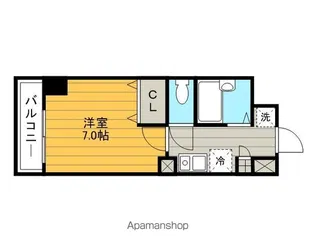 SーFORT本八幡MAIRIE【5階】の間取り