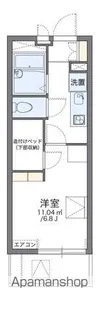 レオパレス徳丸ヒルズ【1階】の間取り