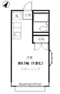 ジョイ深沢【1階】の間取り