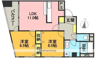 ガーデンホームズ羽根木公園【202号室】の間取り