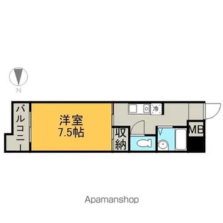 愛知県名古屋市中区丸の内1丁目【マンション】の間取り