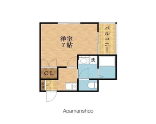 IF都島【6階】の間取り