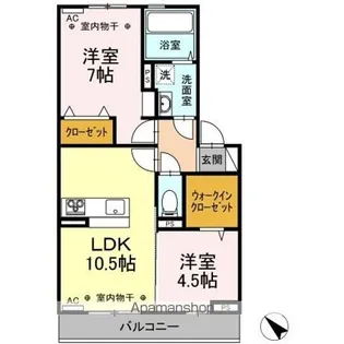 シエスタ・ロッサ【3階】の間取り