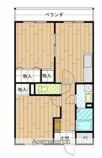 ブックパイン【3階】の間取り