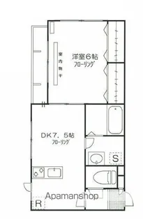 アベリア【201号室】の間取り