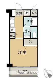 高須カーサベルデ【1階】の間取り