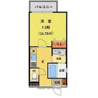 Casa Avenue Kariya【1階】の間取り