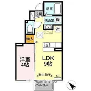 パインヒルズ【1階】の間取り