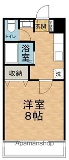 芙蓉ハイツ【1-I号室】の間取り