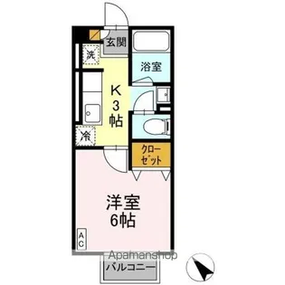 フローラルハイム【2階】の間取り