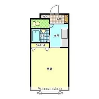 ヴィレコート富士【1階】の間取り