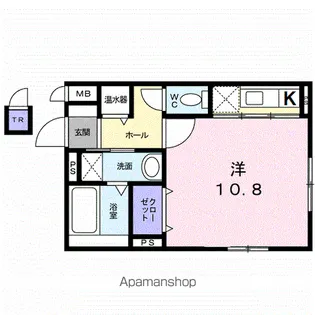 フレスクーラ【1階】の間取り