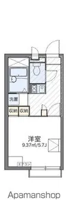 レオパレスK【2階】の間取り