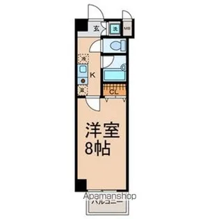 ジュネス藤森【4階】の間取り