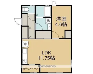 K・TハウスⅡ【F号室】の間取り