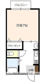 リブレンB【202号室】の間取り