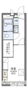 レオパレスフローラル【203号室】の間取り
